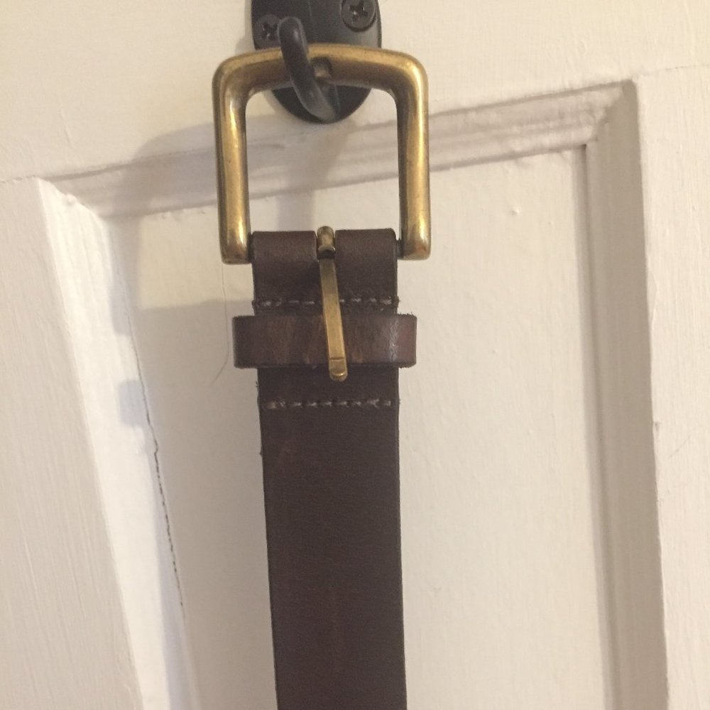 Roots Genuine Leather Belt